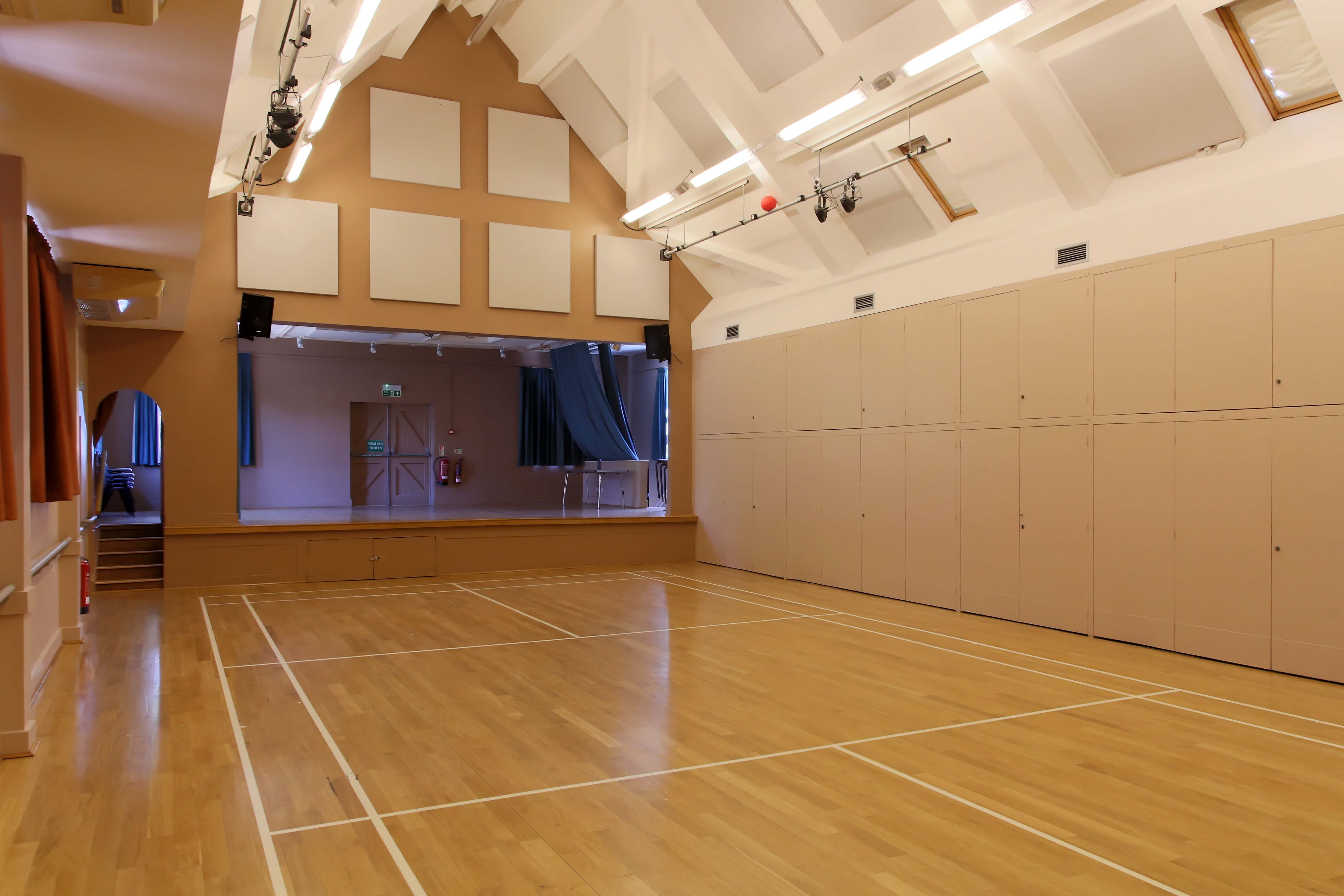 tatsfield village hall interior