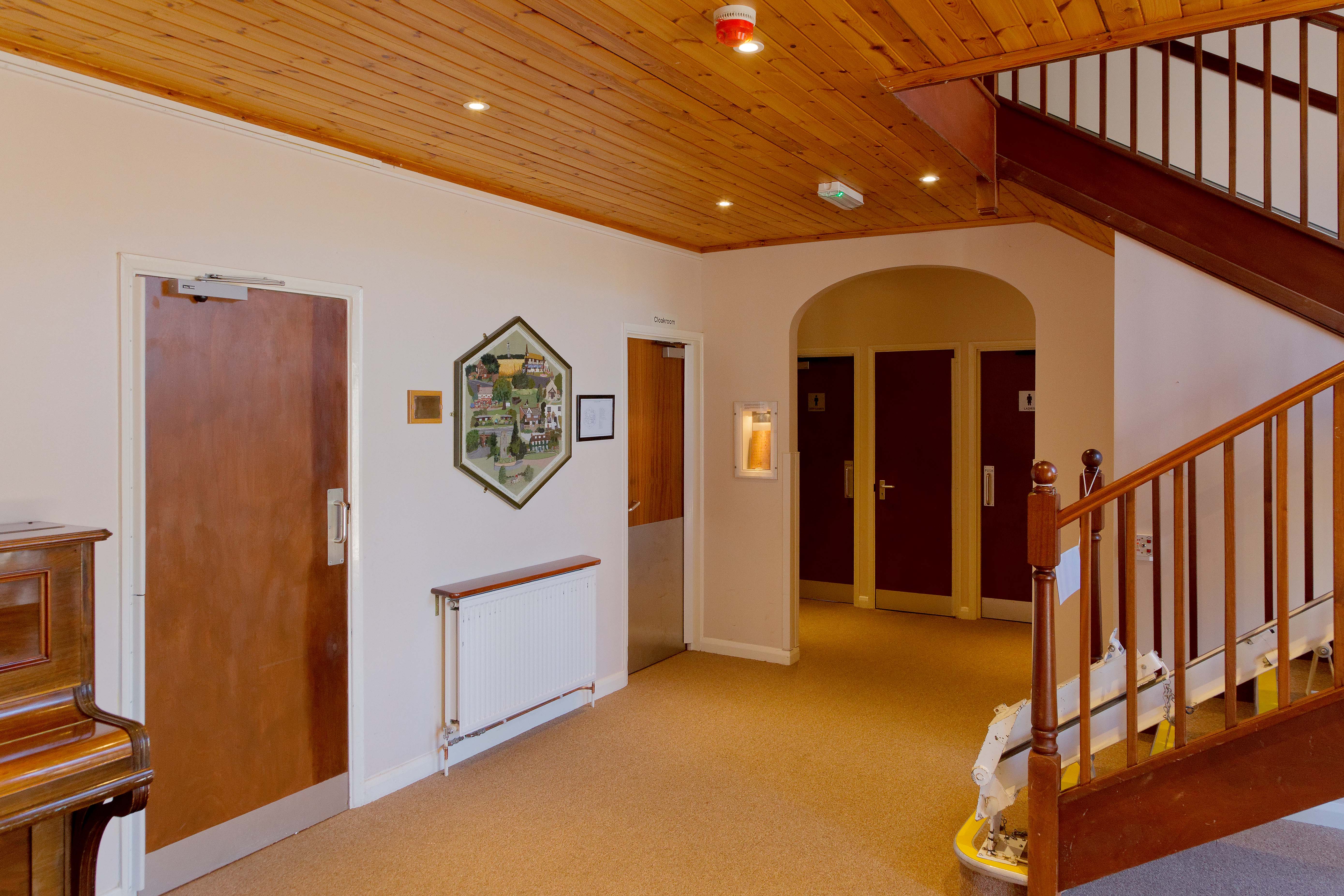 tatsfield village hall interior