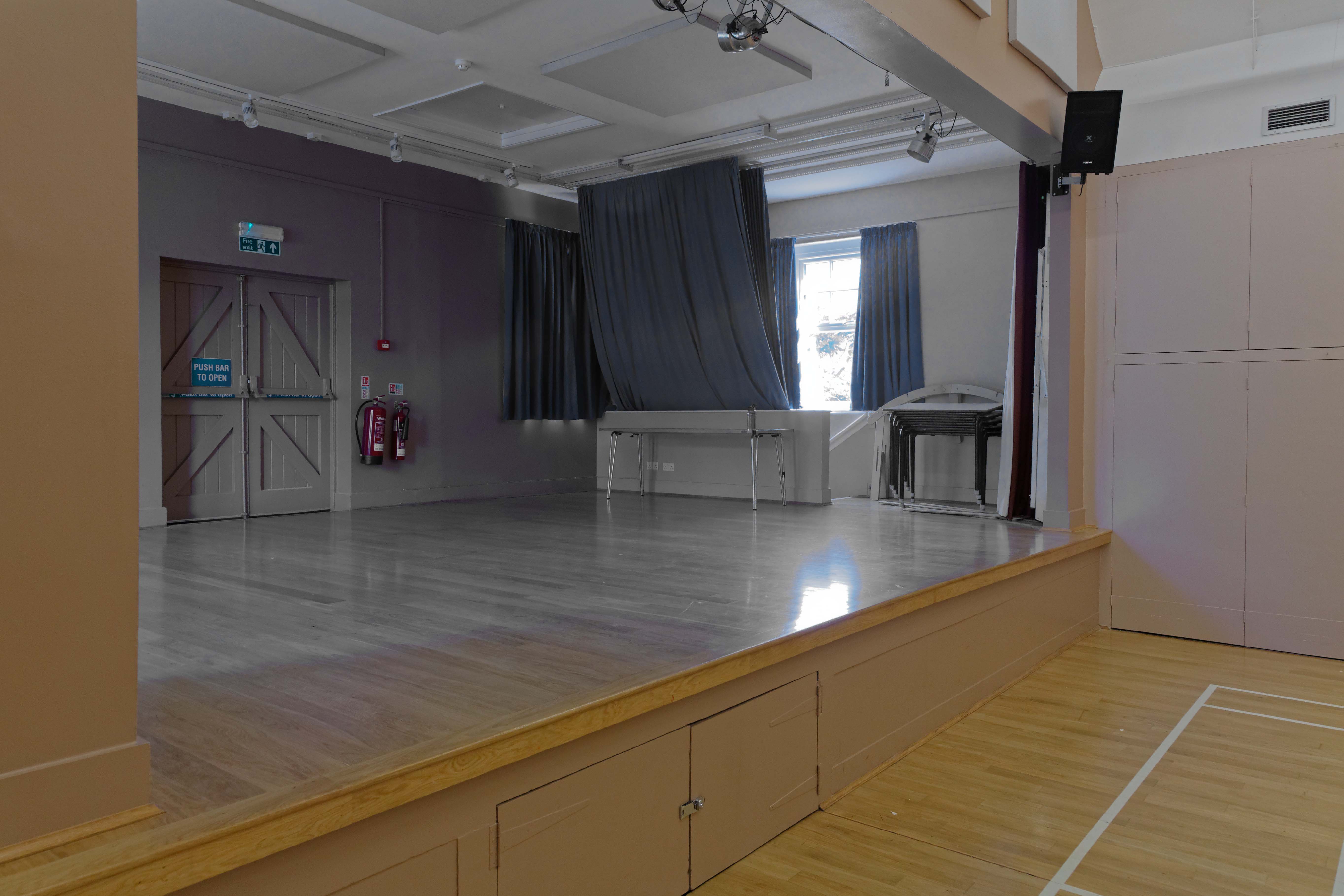 tatsfield village hall interior